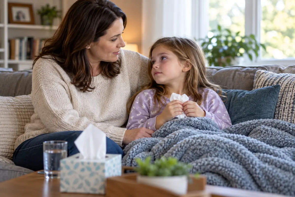 Flu Symptoms in Kids: Signs, Care and When to Get Help