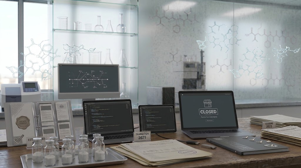 Current status and verification information for Peptide Sciences